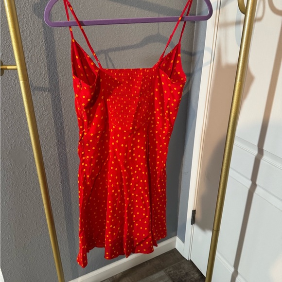 NWOT Realisation Par The Inez Silk Dress In Rossa Size M - Picture 6 of 6